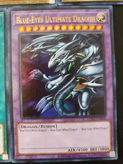 YUGIOH SET BLUE EYES WHITE ULTIMATE DRAGON POLYMERIZATION SPIRIT DRAGON JET NM - Image 5