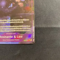 Rosinante & Law EB04-038 SR Alt Art One Piece TCG - Image 4