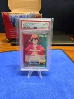 PSA 10 ~ 2022 One Piece Monkey.D.Luffy OP01-003 Romance Dawn Leader OP01 ERRATA - Image 1