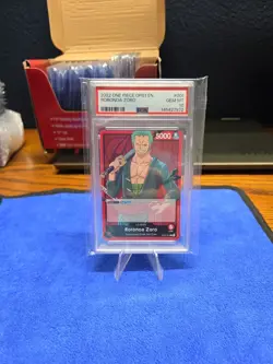 PSA 10 ~ 2022 One Piece Monkey.D.Luffy OP01-003 Romance Dawn Leader OP01 ERRATA - Image 3