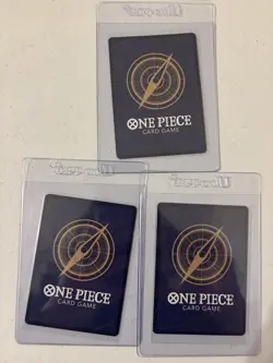 One Piece Card Game Sabo OP13-120 SEC Blocker Foil x3 Special 3 copies - Image 2