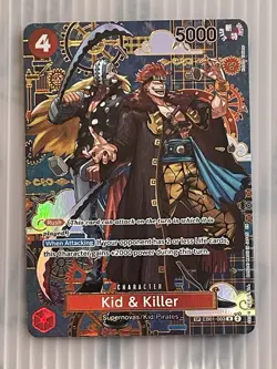 One Piece Op-14 The Azure Sea’s Seven Kid And Killer Alternate Art SP Eb01-003 - Image 1