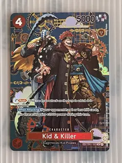 One Piece Op-14 The Azure Sea’s Seven Kid And Killer Alternate Art SP Eb01-003 - Image 2