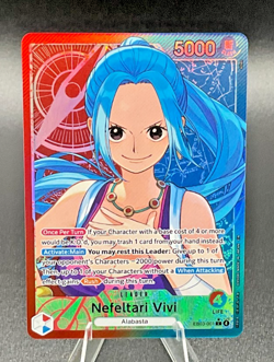 One Piece Nefeltari Vivi EB03-001 - EB: One Piece Heroines Edition - Alt Art - Image 1