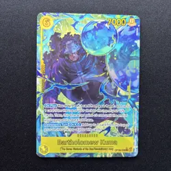 Bartholomew Kuma SEC Alt Art OP12-119 Legacy of the Master One Piece CCG English - Image 1
