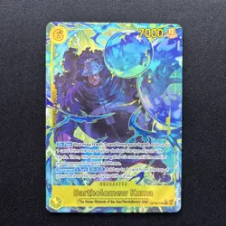 Bartholomew Kuma SEC Alt Art OP12-119 Legacy of the Master One Piece CCG English - Image 3