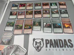 MtG Magic the Gathering R/G Dinosaur Deck - Image 1