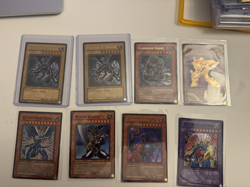 Yu-Gi-Oh 1996 Bundle Cards 1st Editions Holo Red Eyes Yugioh Rare Vintage - Image 1