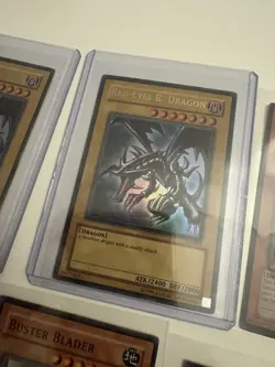 Yu-Gi-Oh 1996 Bundle Cards 1st Editions Holo Red Eyes Yugioh Rare Vintage - Image 5