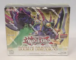 Yu-Gi-Oh! Yugioh YGO Doom of Dimensions SEALED Booster Box ENGLISH 1ST EDITION - Image 1