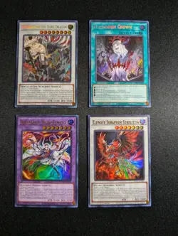 Yugioh Burst Protocol Lot-Forbidden Crown, Ecclesia and the Dark Dragon + 4 More - Image 1