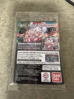 One Piece Monkey D. Luffy US Voyage College Basketball Promo Card Sealed - Image 2