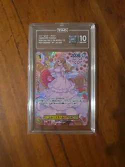 Charlotte Pudding SP Alt Art OP03-112 R Two Legends - ONE PIECE Card Japanese NM - Image 1