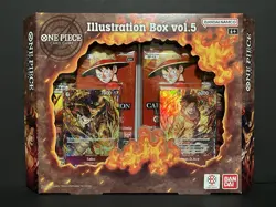BANDAI ONE PIECE ILLUSTRATION BOX VOL 5 (IB-05) FACTORY SEALED IN STOCK. WOW! - Image 1