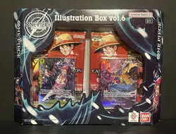 BANDAI ONE PIECE ILLUSTRATION BOX VOL 6 (IB-06) FACTORY SEALED IN STOCK. WOW! - Image 1
