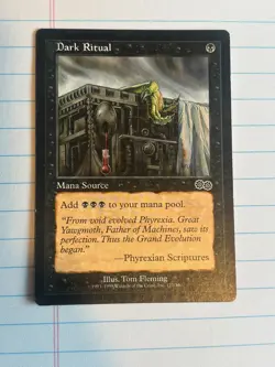 Dark Ritual Urza's Saga Magic the Gathering Card - Image 1