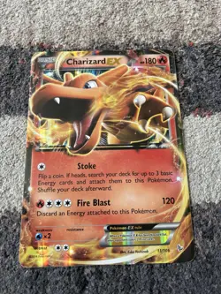 Pokemon TCG Charizard EX Jumbo Promo Card 11/106 Holo Oversized TCG - Image 1