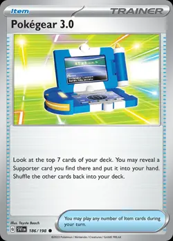 Pokegear 3.0 186/198 Common | Scarlet & Violet | Pokemon Card - Image 1
