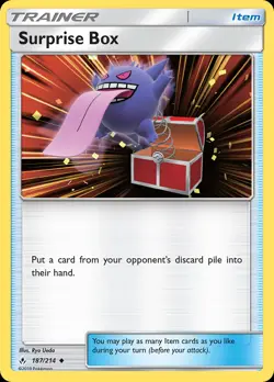 Surprise Box 187/214 Uncommon | Unbroken Bonds | Pokemon Card - Image 1