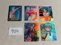 6 SEXY WAIFU DRAGON BALL Z ACG HOLOFOIL Cards - Image 1