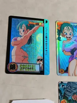 6 SEXY WAIFU DRAGON BALL Z ACG HOLOFOIL Cards - Image 2