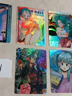 6 SEXY WAIFU DRAGON BALL Z ACG HOLOFOIL Cards - Image 3