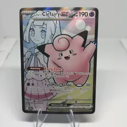 Pokemon TCG Lillie's Clefairy EX Journey Together 173/159 Single Card - Image 1
