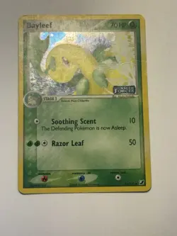Bayleef 35/115 Ex Unseen Forces Stamped Foil Reverse Holo Pokemon Card HP - Image 2