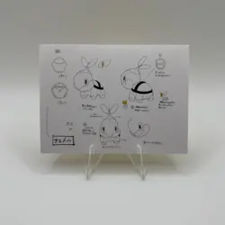 Pokemon Polaroid Turtwig Sketch Art Card ZA STUDIO - Image 1