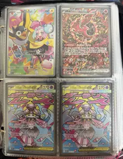 HUGE Pokemon mix Binder Card Collection 400 lot Modern set and extra items. - Image 3