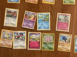 50 card + pokemon card lot contains holos , first edition cards , and older bulk - Image 3