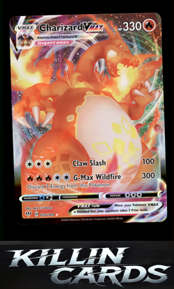 Charizard VMAX 020/189 Pokemon Ultra Rare SWSH03: Darkness Ablaze Card NM - Image 1