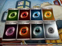 151 Cosmos Holo Energy Set 8 Card NM Full Set Collection Pokemon SV SVE 001-008 - Image 2