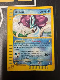 Pokemon Suicune Aquapolis H25/H32 Ultra Rare Holo Card - Image 1