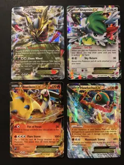 Pokemon TCG: XY Dmg/HP 4 Card EX Lot - Image 2