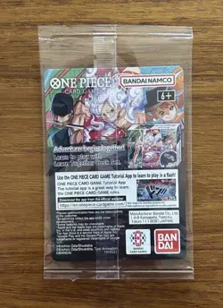 One Piece Monkey D. Luffy US Voyage College Basketball Card (Rutgers) SEALED - Image 2