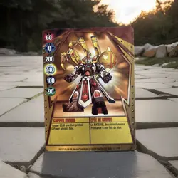 Bakugan Gundalian Invaders Copper Sword 🥉 Gate Card 17/48a #00112BWSG Coredem - Image 1