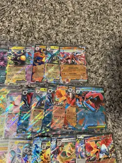 Pokemon TCG 35 Card Lot of EX's English Various Sets NM - Image 5