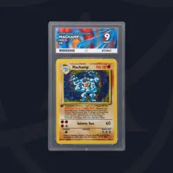 Machamp 8/102 First Edition Base Set Holo ACE Graded 9 Vintage WOTC Pokemon Card - Image 1