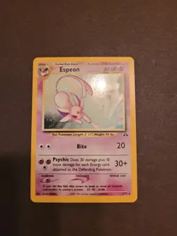 Pokemon card - Espeon Holo (1/75) - Neo Discovery - English - Image 1
