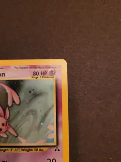 Pokemon card - Espeon Holo (1/75) - Neo Discovery - English - Image 3