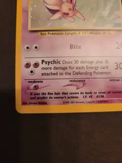 Pokemon card - Espeon Holo (1/75) - Neo Discovery - English - Image 5