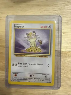 Meowth 53/110- Legendary Collection - uncommon - Pokemon Card - NM - Image 1