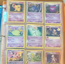 Childhood Pokemon TCG Binder with 200+ cards including early gen - Image 4