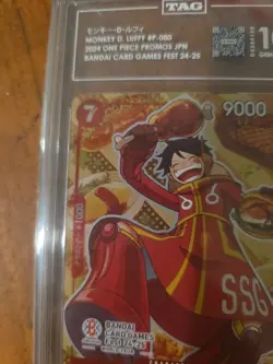 Monkey.D.Luffy (Bandai Card Games Fest 24-25) P-080 One Piece Promo TAG 10 JPN - Image 2