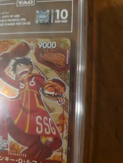 Monkey.D.Luffy (Bandai Card Games Fest 24-25) P-080 One Piece Promo TAG 10 JPN - Image 3