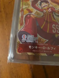 Monkey.D.Luffy (Bandai Card Games Fest 24-25) P-080 One Piece Promo TAG 10 JPN - Image 5