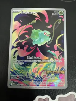 Bulbasaur - (Mega Evolution Stamped) 133/132 Miscellaneous Cards & Products Holo - Image 1