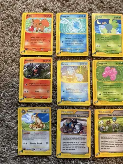 Pokemon Expedition Aquapolis Lot Of 14 Cards WOTC E Reader No Duplicates - Image 2
