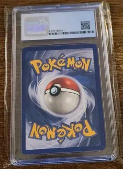 CGC 8 Gengar 1999 Fossil 5/62 Holo Pokemon Card - Image 2